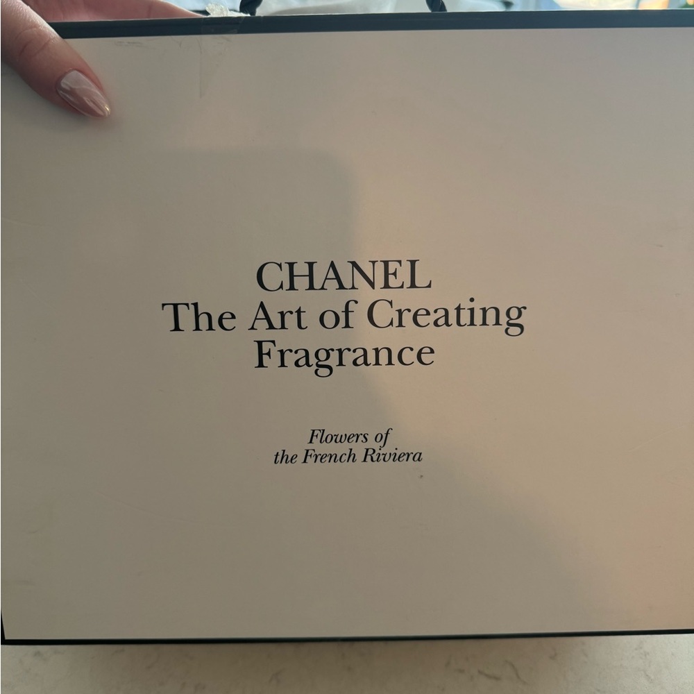 Chanel book set. “The art of creating fragrance”